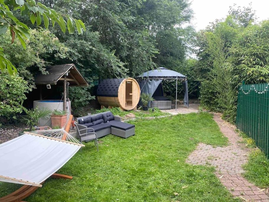 Ferien-Villa Direkt Am Rhein Sauna/Whirlpool Gotterswickerhamm Bagian luar foto