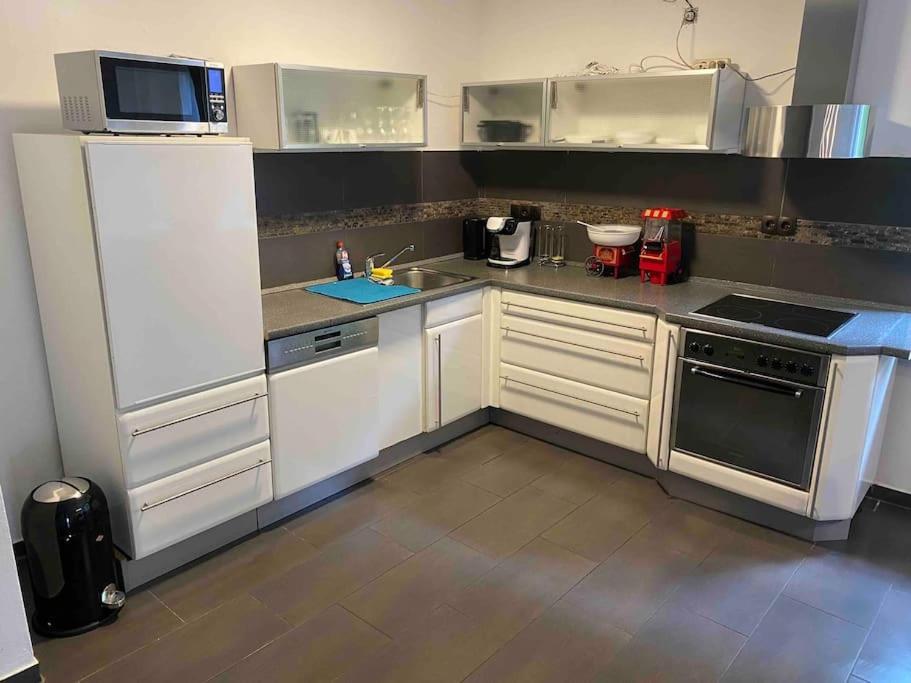 Ferien-Villa Direkt Am Rhein Sauna/Whirlpool Gotterswickerhamm Bagian luar foto